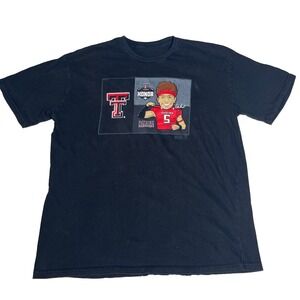 Texas Tech Patrick Mahomes NFLPA Ring of Honor Shirt Mens X Large